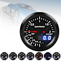 Miniatyrbild 3 av 5: Turbo Boostmätare Dubbel Display 2 Bar Med Boost Sensor 52mm 2 Tum Turbo Tryckmätare För Bil-yvan
