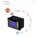 Miniatyrbild 2 av 5: Programmerbar Digital Timer Switch Relä Kontroll Fördröjning AC110-220V