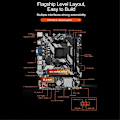 Miniatyrbillede 3 af 5: B550M-K Bundkort til AMD Socket AM4 CPU Computer Bundkort