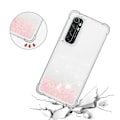 Miniatyrbild 4 av 5: Mi 10 Lite Skal Glitter Transparent Glittrande Blankt Bling Klar Flytande Skydd Tpu Silikon -