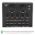 Pikkukuva 5 / 5: Äänikortti Audio Set Interface Ulkoinen USB Live Mikrofoniääni