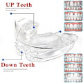 Miniatyrbild 3 av 4: 3 st/set Dental Tand Ortodontisk Apparat Tränare Tandställning Tänder Tränare För Vuxna Ortodontisk Tandställning {xpreenofficialstore}