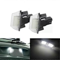 Miniatyrbild 5 av 5: Nummerskyltsbelysning 6340A3 för 206 207 306 307 406 407 5008 Partner LED Xenon Nummerskyltslampa