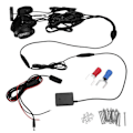 Miniatyrbild 2 av 5: Bil 8 Poddar RGB LED Rock Lights Kit Underglow Flerfärgad Neonljus Pod med Bluetooth App Kontroll för Lastbil ATV UTV SUV