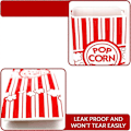 Pikkukuva 5 / 5: Paperiset Popcorn-pussit, tiiviit rasvankestävät popcorn-pussit juhliin
