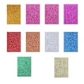 Miniatyrbild 1 av 3: 10 ark glitterkartong papper metallisk kartong papper holografiskt glitterpapper färgat papper