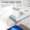 Pikkukuva 4 / 5: 2 kpl Silikoninen Latauskaapelin Suojakotelo Murtumaton Datalinjan Johdon Suoja Käämisuojus Kaapelin Kääre Yhteensopiva Iphone Androidille Typelle Grey Type-C