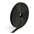 Miniatyrbild 1 av 5: 1 Rulle Multifunktionell Halkfri Kabelband Fästtejp Praktisk Justerbar Kabelbindare för Hemmet Black 1M