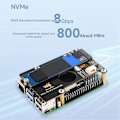 Miniatyrbild 4 av 5: PCIe till M.2 Adapterkort för Raspberry Pi5 Överföringsmodul