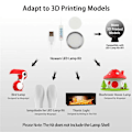 Miniatyrbild 2 av 5: 2Set 3D-skrivare LED-lampsats, för A1/A1mini/P1S/P1P/X1C LED-ljus