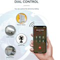 Miniatyrbillede 4 af 5: RL2 4G Smart Controller Relæ Switch Timer SMS App Fjernbetjening