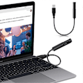 Miniatyrbild 3 av 5: Mini USB Kondensatormikrofon, för Sång, Webbsändning, Onlineundervisning