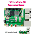 Pikkukuva 5 / 5: Zero 2W - PI5 -laajennuskortti, Zero - Pi5 -liitäntä