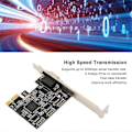 Pikkukuva 3 / 5: Pcie X1 - RS232-sarjaliitinsovitinkortti, teollisuusohjaustietokone