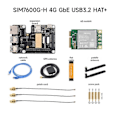 Pikkukuva 4 / 5: SIM7600G-H 4G -moduulilla, tukee MiniPCIe:tä