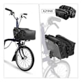 Miniatyrbillede 4 af 5: Rhinowalk Cykeltaske Adapter Bæreblok Adapter til Sort