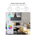 Miniatyrbillede 2 af 5: Tuya Zigbee Smart LED Pære RGBCW Dæmpbar Spotbelysning