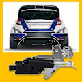 Miniatyrbild 2 av 5: 2024 Bakre Lucka Baklucka Centrallås Styrdon Bagagelucka Lås För Ford Fiesta Mk5 Mk6 Fusion