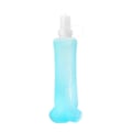 Pikkukuva 1 / 5: 250/500ML Taitettavat Vesipullot TPU Vesipussi BPA-Vapaa Kokoontaitettava Pullo Juoksuun Patikointiin Pyöräilyyn Kiipeilyyn Light Blue 250ml