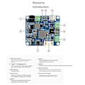 Miniatyrbild 2 av 5: Power Manager Modul+3xBatteri+Fodral MPPT Stöder 6V-24V Solpanel