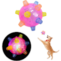 Miniatyrbild 1 av 5: Led-Studsboll Djurleksak Katt Led-Studsboll Blinkande Katt- Och Hunddjurs-Studsbollsfärg