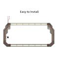 Miniatyrbild 4 av 5: LED-ljusramp för Prusa MK4 Dubbel LED-ljusremsa 24V Ultraljust Kit för Prusa MK4 3D-skrivartillbehör