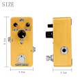 Miniatyrbild 3 av 5: Elektrisk Gitarr Effektpedal Gitarrkompressor Booster Overdrive