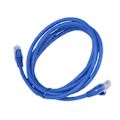 Pikkukuva 5 / 5: Cat6 Ethernet -kaapeli Kilomega 8-ytiminen kierretty pari suojaamaton verkkohyppyjohto Internet-kaapeli 2 m / 6,6 jalkaa 10 kpl