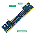 Miniatyrbild 4 av 5: Adapterkort för bärbar DDR5-minne till DDR5-stationär minne