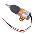 Miniatyrbillede 4 af 5: 24V Brændstofstop Solenoid Brændstof Afbryder Solenoid