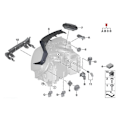 Miniatyrbild 2 av 5: 1 par L+R Främre Strålkastar Reparationsfäste Kit 63117931711 för X3 G01 G08 X4 G02 2017-2021 Fast Kloklammerfäste