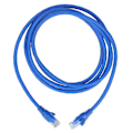 Pikkukuva 2 / 5: Cat6 Ethernet -kaapeli Kilomega 8-ytiminen kierretty pari suojaamaton verkkohyppyjohto Internet-kaapeli 2 m / 6,6 jalkaa 10 kpl