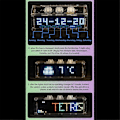 Miniatyrbillede 1 af 5: RGB Ambient Light med Mekanisk Keycap Ur Support Timer