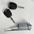 Miniatyrbillede 2 af 5: 89703-33070 Cylinder og nøglesæt 1998-2001 til 1998-2003