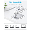 Miniatyrbild 4 av 5: Ergonomiskt Laptopställ, Justerbar Skrivbordsförhöjare för Laptops