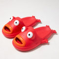 Miniatyrbild 1 av 5: global Hot Rea Frog Tofflor Sommar Söt Tecknad Hem Badrum Halkfria Tofflor red 42-43
