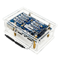 Miniatyrbild 1 av 5: Akrylfodral för OrangePi 5Pro, transparent akrylfodral för OrangePi 5 Pro med kylfläkt