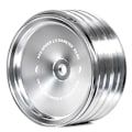 Miniatyrbillede 3 af 5: 4 stk. 1,9 tommer Retro Spejl Hjulnav Til SCX10 -4 RC Bil Sølv A