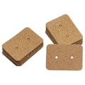 Pikkukuva 1 / 5: 50 KPL Kraft-paperiset korvakorujen esittelykortit, 3,5 x 2,5 cm (pronssi)