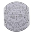 Miniatyrbild 5 av 5: E6B Flight Computer i Plast, Patenterad Flygdator för Piloter