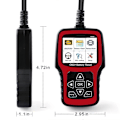 Miniatyrbild 3 av 5: NS202 Batteriregistreringsverktyg+OBD/EOBD-diagnostik Stöder 10 OBD/EOBD-testlägen för , , MINI,