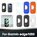 Pikkukuva 3 / 5: Silikoninen suojakotelo Garmin Edge 1050:lle, kattava suojakotelo Black