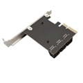 Pikkukuva 5 / 5: PCI-E 6 Portin SATA-kortti PCI-E 4X -kortit PCI Express - SATA 3.0 6 Portin SATA III 6Gbps PCIE X4 -laajennuskortti