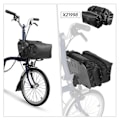 Miniatyrbillede 3 af 5: Rhinowalk Cykeltaske Adapter Bæreblok Adapter til Sort