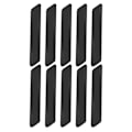 Miniatyrbild 1 av 5: 4/8/10/12/16 st Ladder Carpet Halkskyddsdekaler Halkfri Matttejp Återanvändbara Tvättbara Grippers Tvättbara Matttejper Black 10 pcs