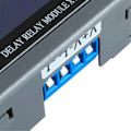 Miniatyrbild 2 av 5: DC 6-30V LED Digital Tidsfördröjningsrelämodul Programmerbar Reläkontrollbrytare Timing Trigger Cykel med Fodral