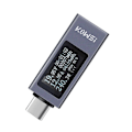 Miniatyrbild 2 av 5: Typ-C Multifunktionell Digital Display Amperemeter Testare