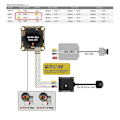 Miniatyrbild 4 av 5: F405 MK2 V2 FPV Stack F405MK2 Flygkontroller F55 55A 4in1 BLS ESC