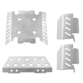 Miniatyrbild 1 av 5: Metallchassikit +axelöverdragskit för 1/8 allrock 1/8 h8h v1v2