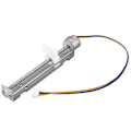 Pikkukuva 3 / 5: 12V askelmoottori, iskunpituus 80 mm liukumoottorilla